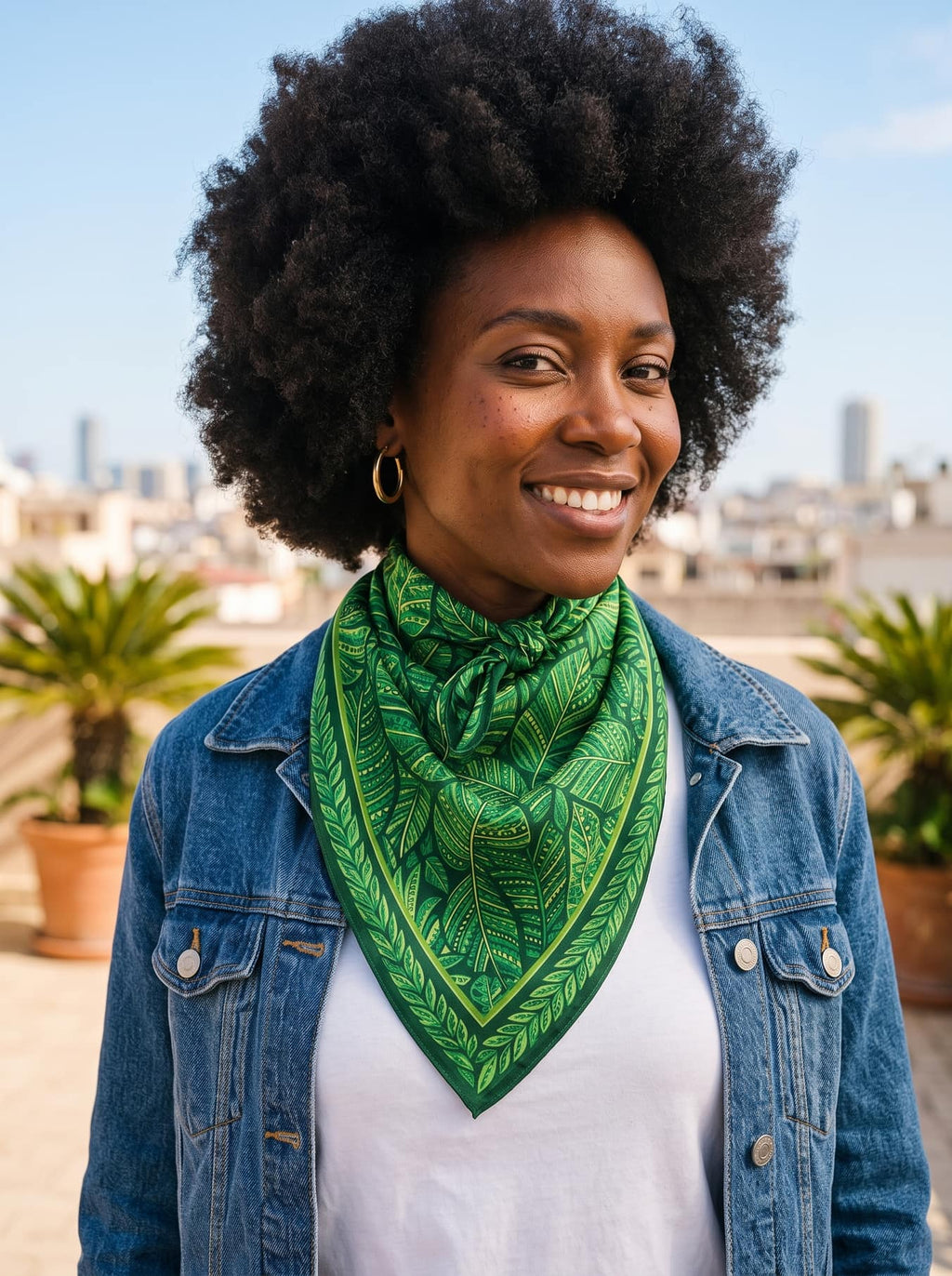 "Asili" Emerald Bandana Promo