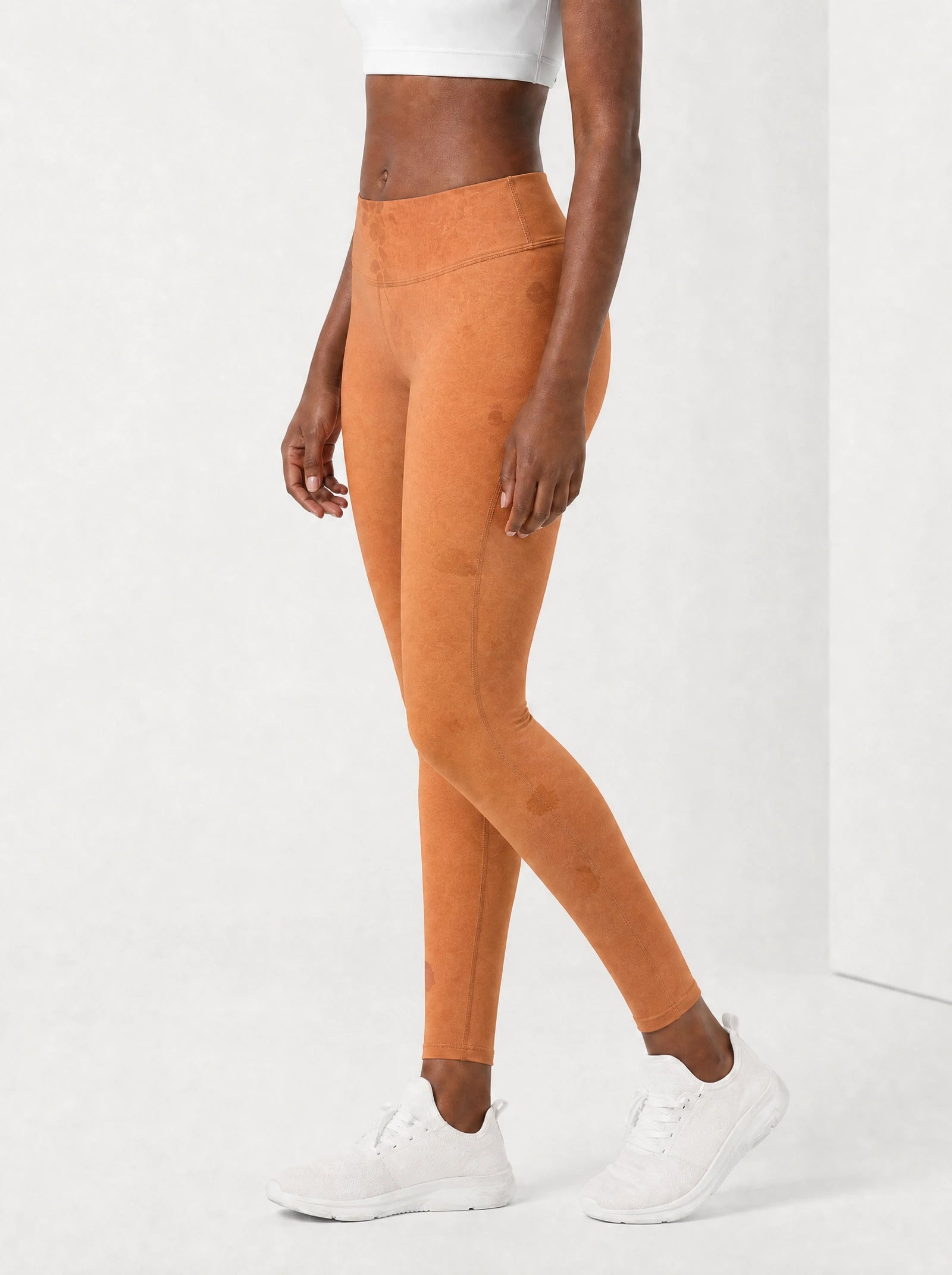 "Shujaa" Leggings — side view on model