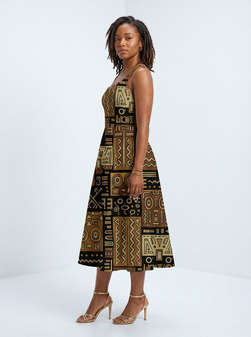 "Sankofa" Corset Dress