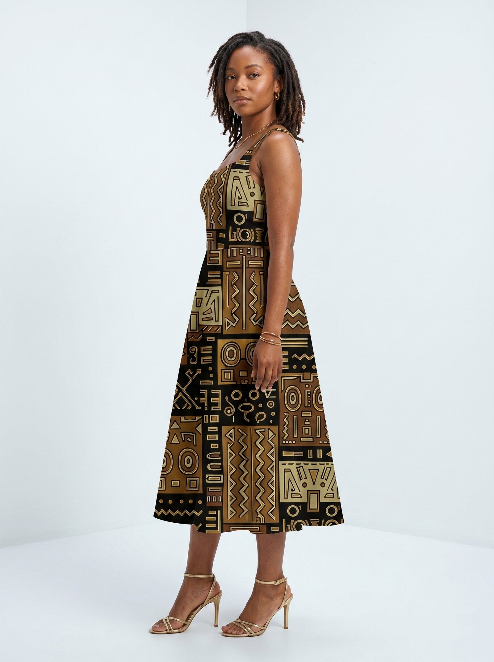 "Sankofa" Corset Dress