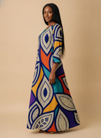 "Johari" Long Sleeve Maxi Dress Promo