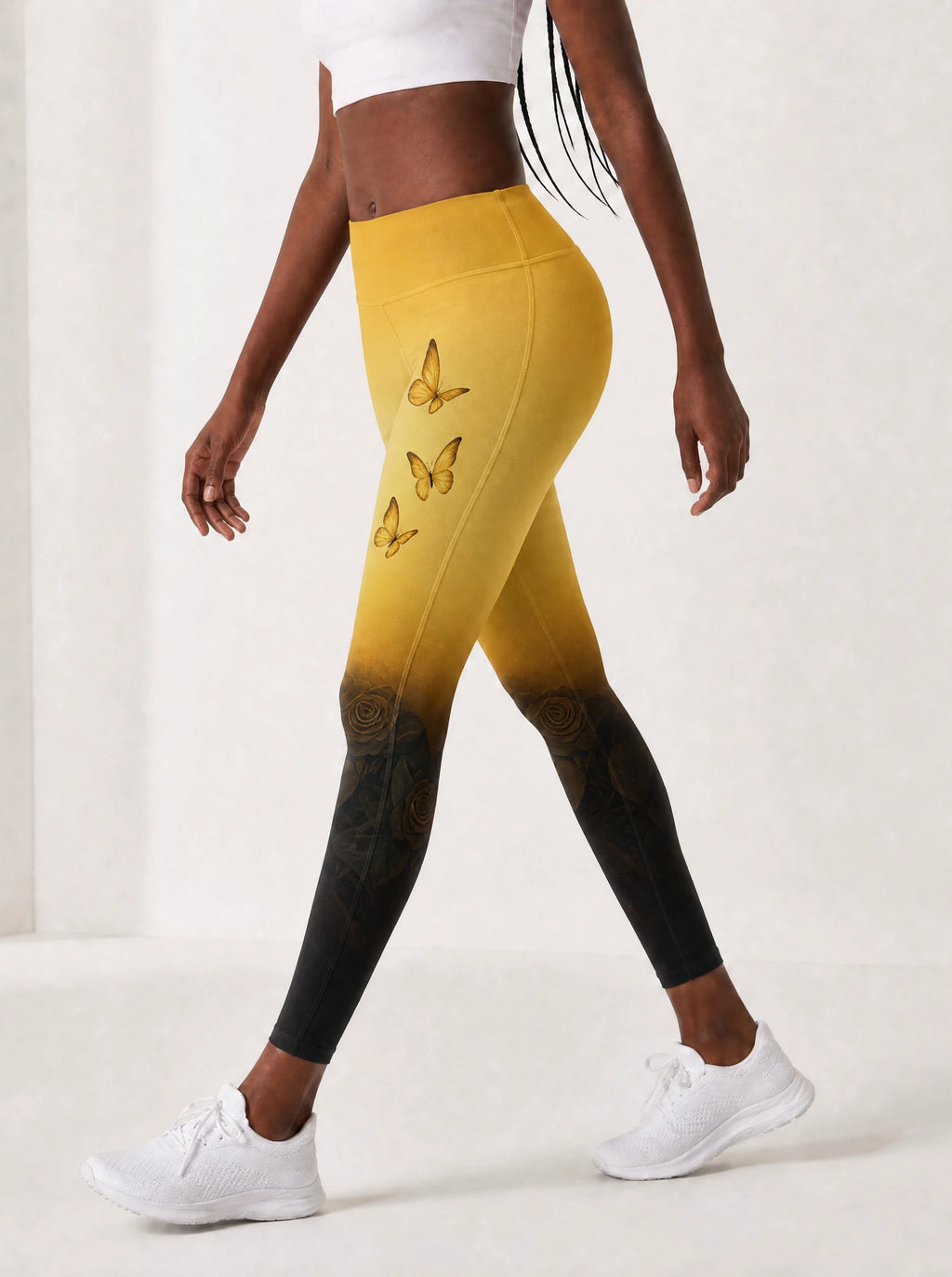 "Selah" Leggings — side view on model