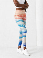 "Maji" Leggings — side view on model