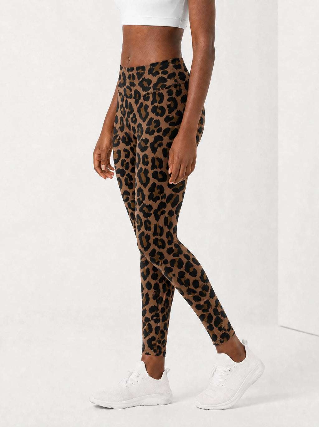 Mama Leggings — side view on model