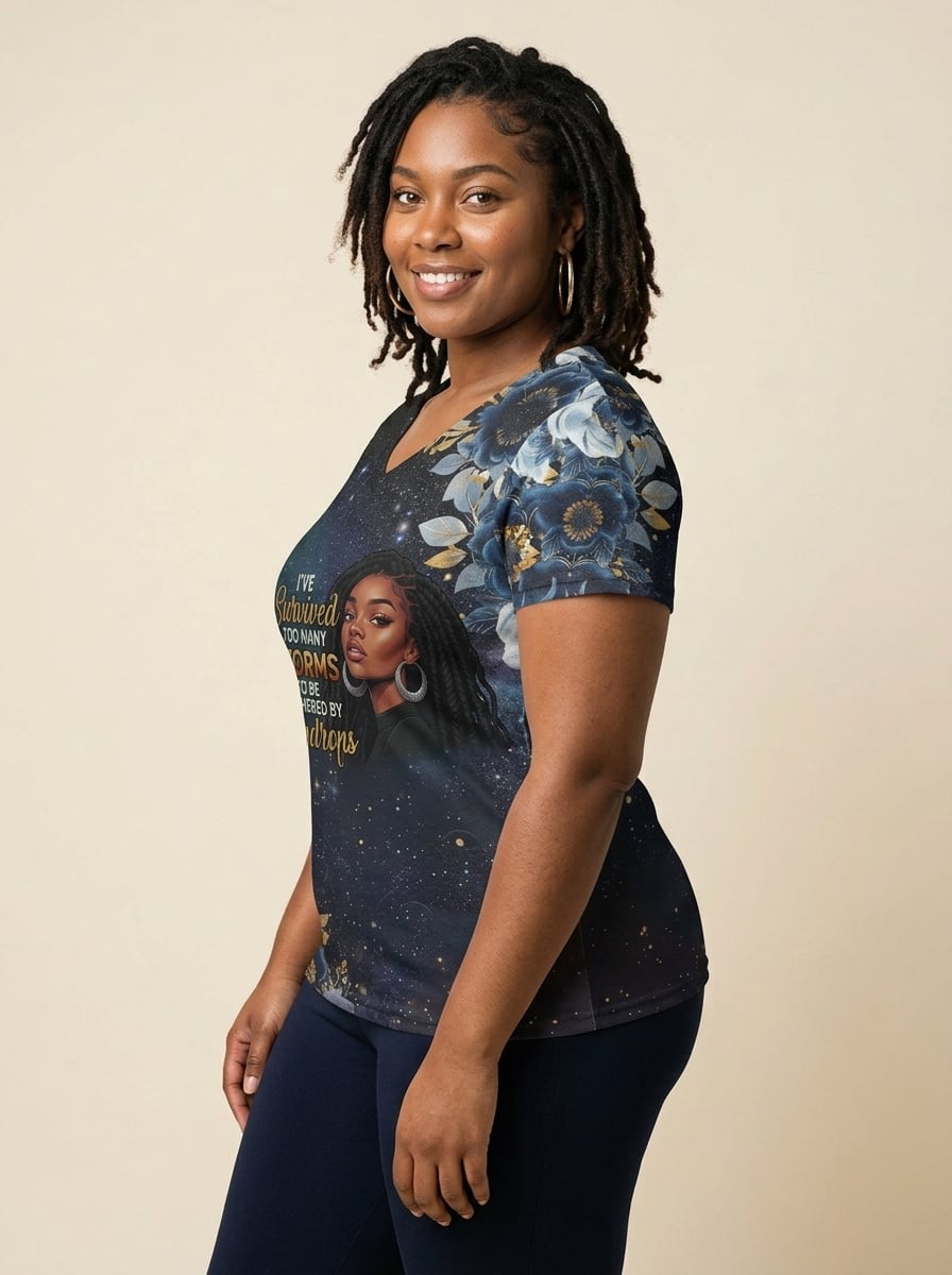 Nyota V-Neck T-Shirt