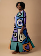 "Sanaa" Long Sleeve Maxi Dress Promo