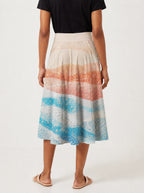 "Maji" Twirl Skirt — back view on model