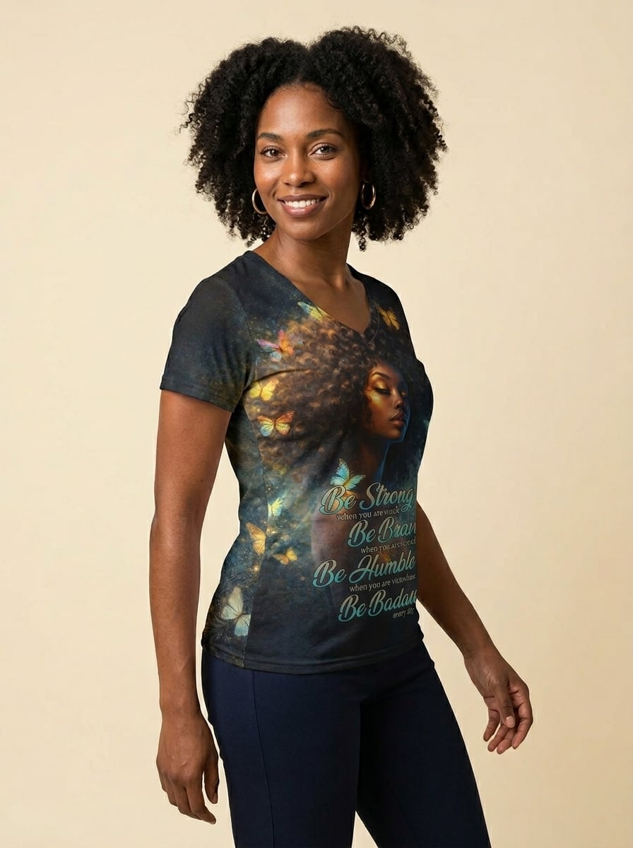 Badass V-Neck T-Shirt
