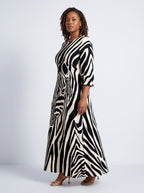 "Punda" Long Sleeve Maxi Dress