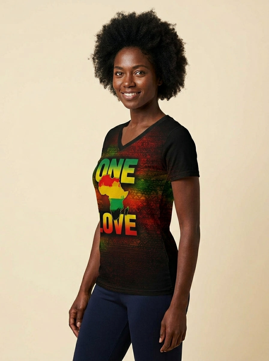 One Love V-Neck T-Shirt