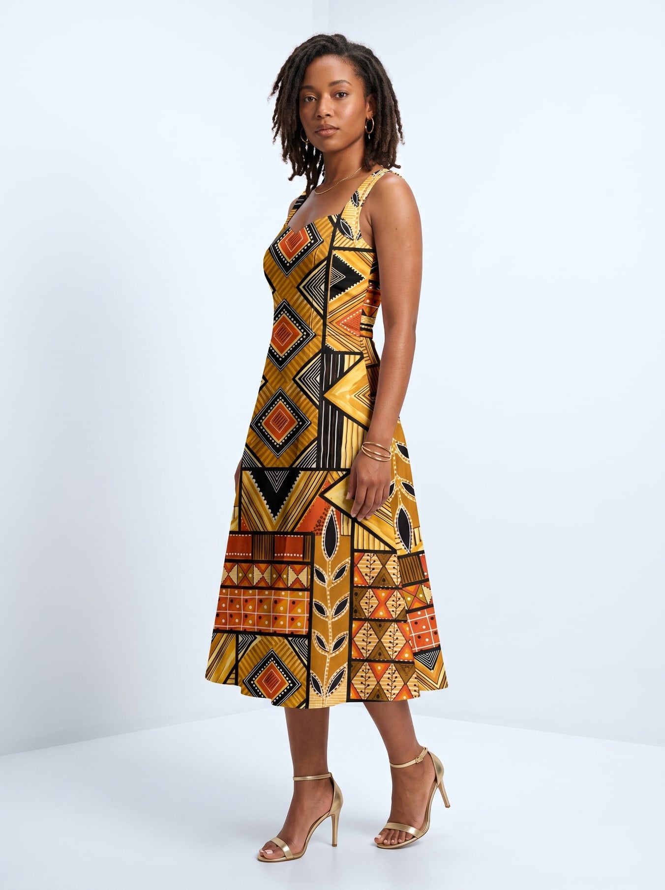 "Ardhi" Corset Dress