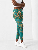 "Heshima" Leggings — side view on model
