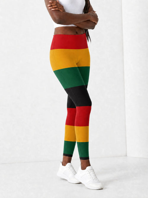 "Accra" Leggings — side view on model