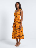 "Mbuga" Corset Dress