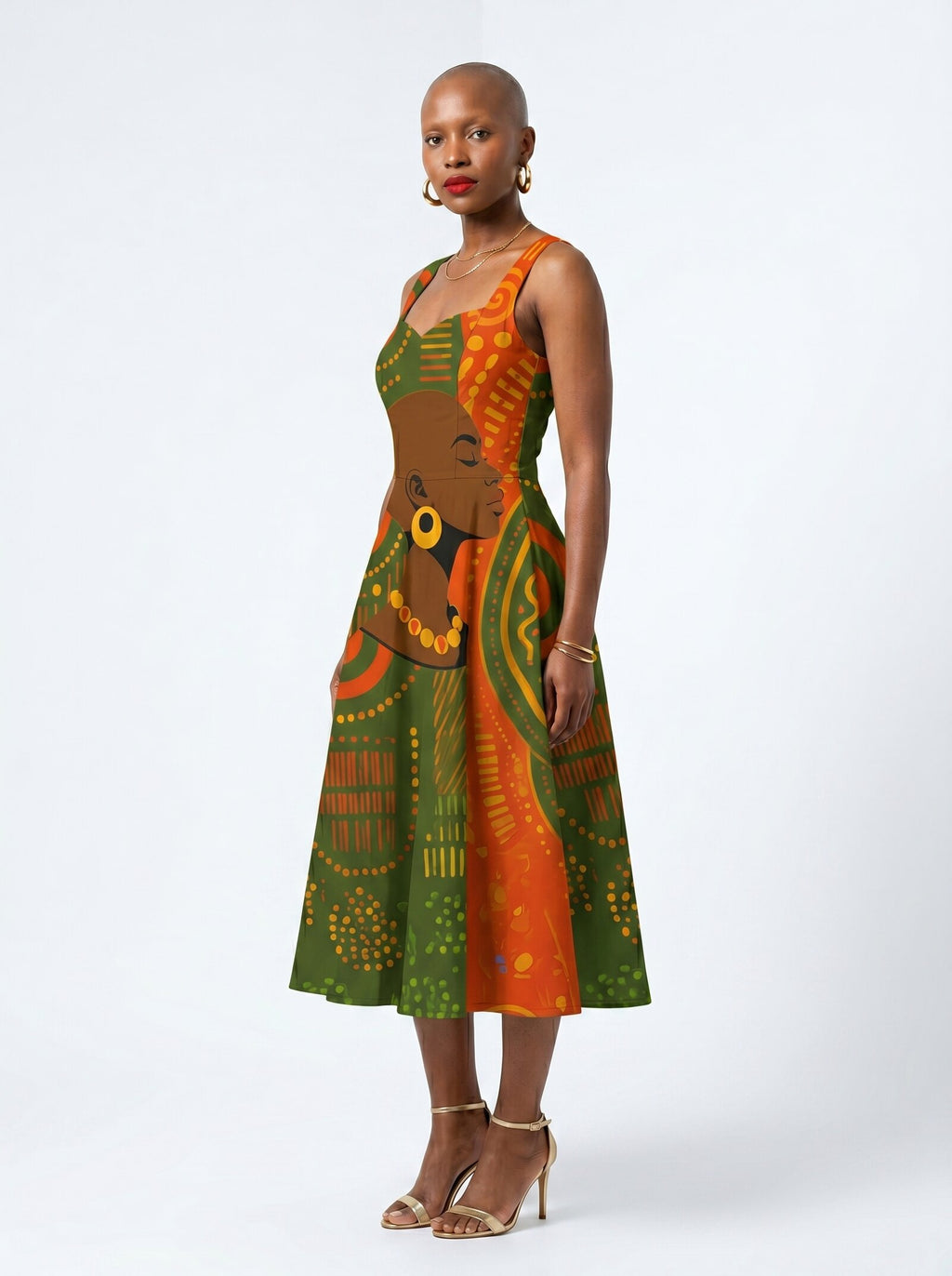 "Malkia" Corset Dress Promo