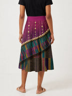 "Lulu" Twirl Skirt — back view on model