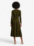 "Lamu" Viscose Midi Dress Promo