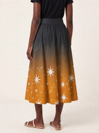 "Nuru" Twirl Skirt — back view on model