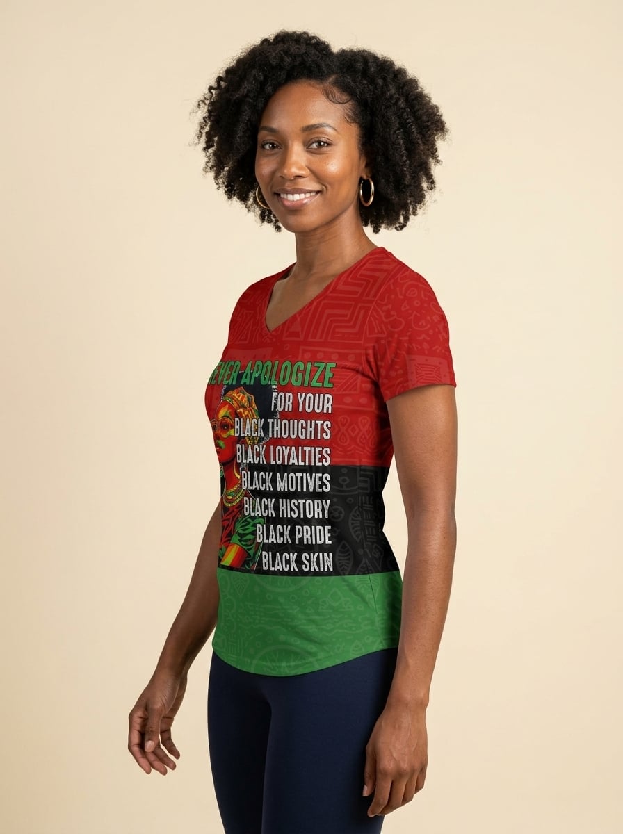 Unapologetic V-Neck T-Shirt