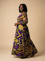 Sheba Long Sleeve Maxi Dress