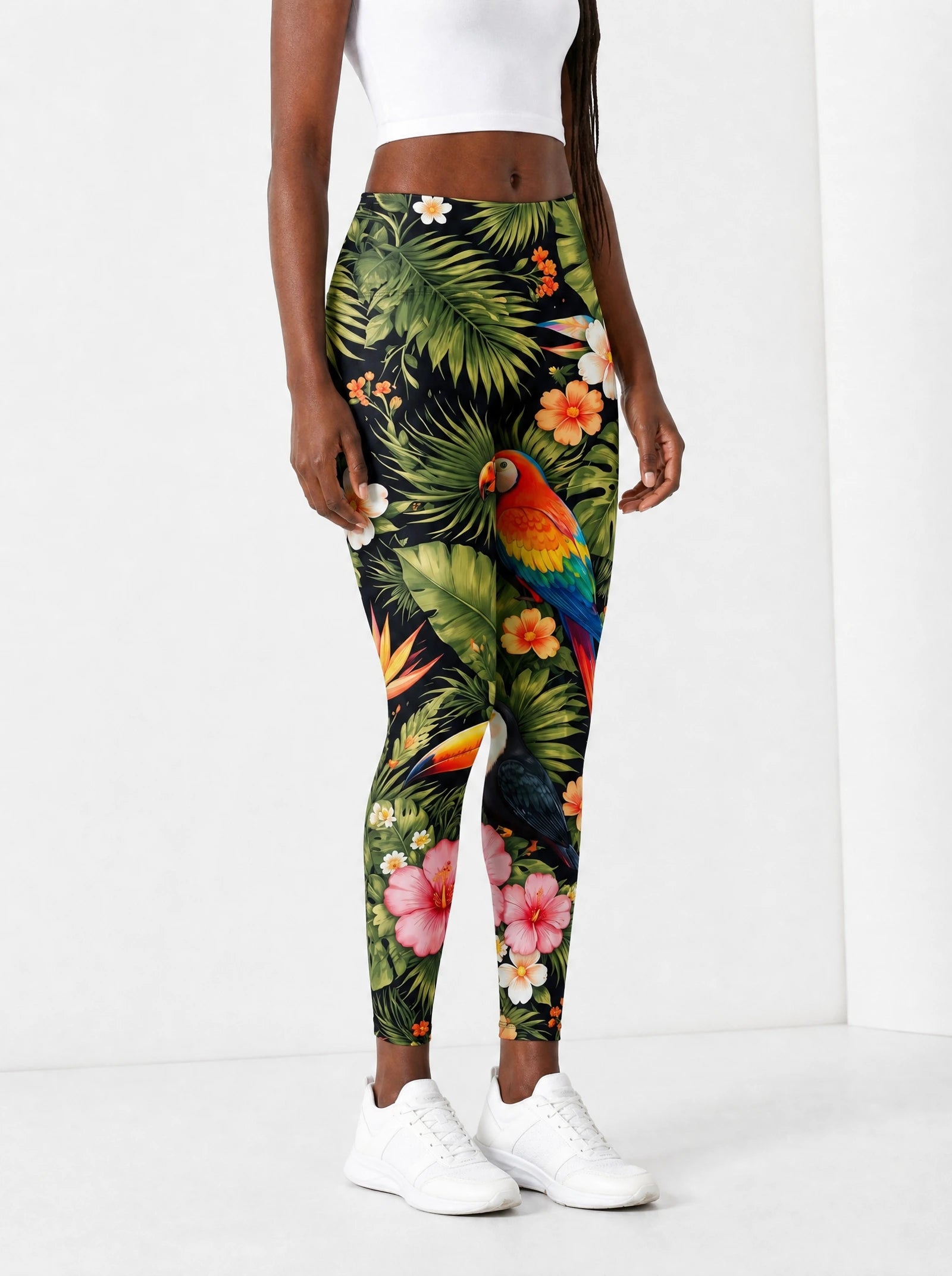 "Kasuku" Leggings — side view on model
