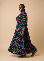 Ubuntu Long Sleeve Maxi Dress
