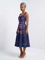 Blue Orchid Corset Dress