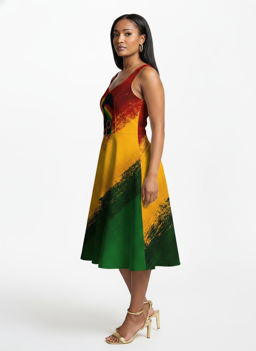 "Uhuru" Corset Dress