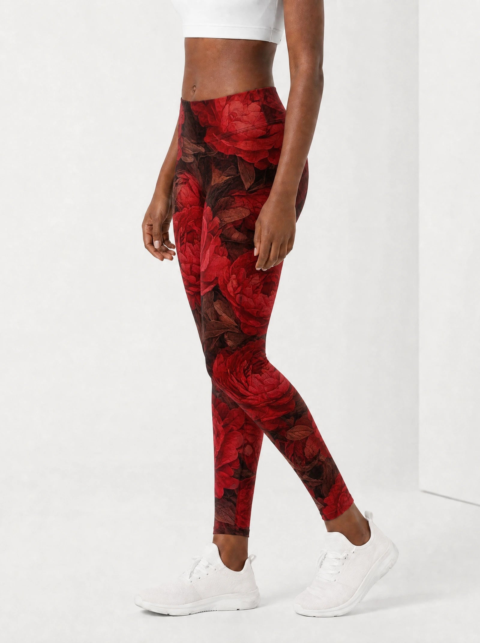 "Tosha" Leggings — side view on model