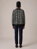 "Kuba" Sweatshirt — back view on model
