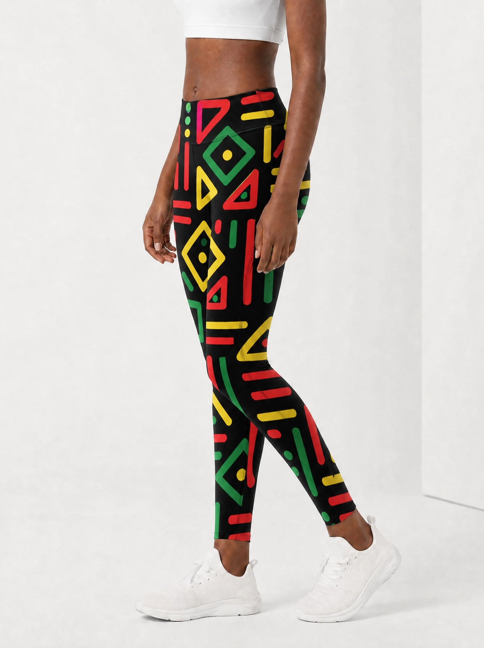 "Nairobi" Leggings — side view on model