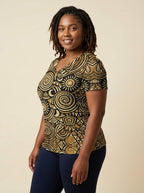 Sahara V-Neck T-Shirt