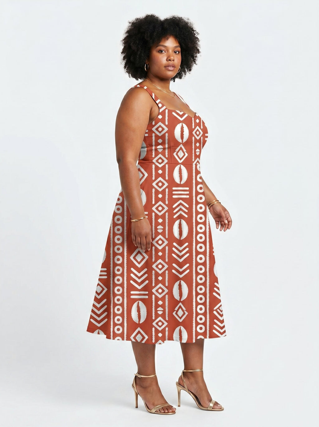 "Oshun Kijani" Corset Dress