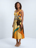 "August Queen Best Life" Corset Dress