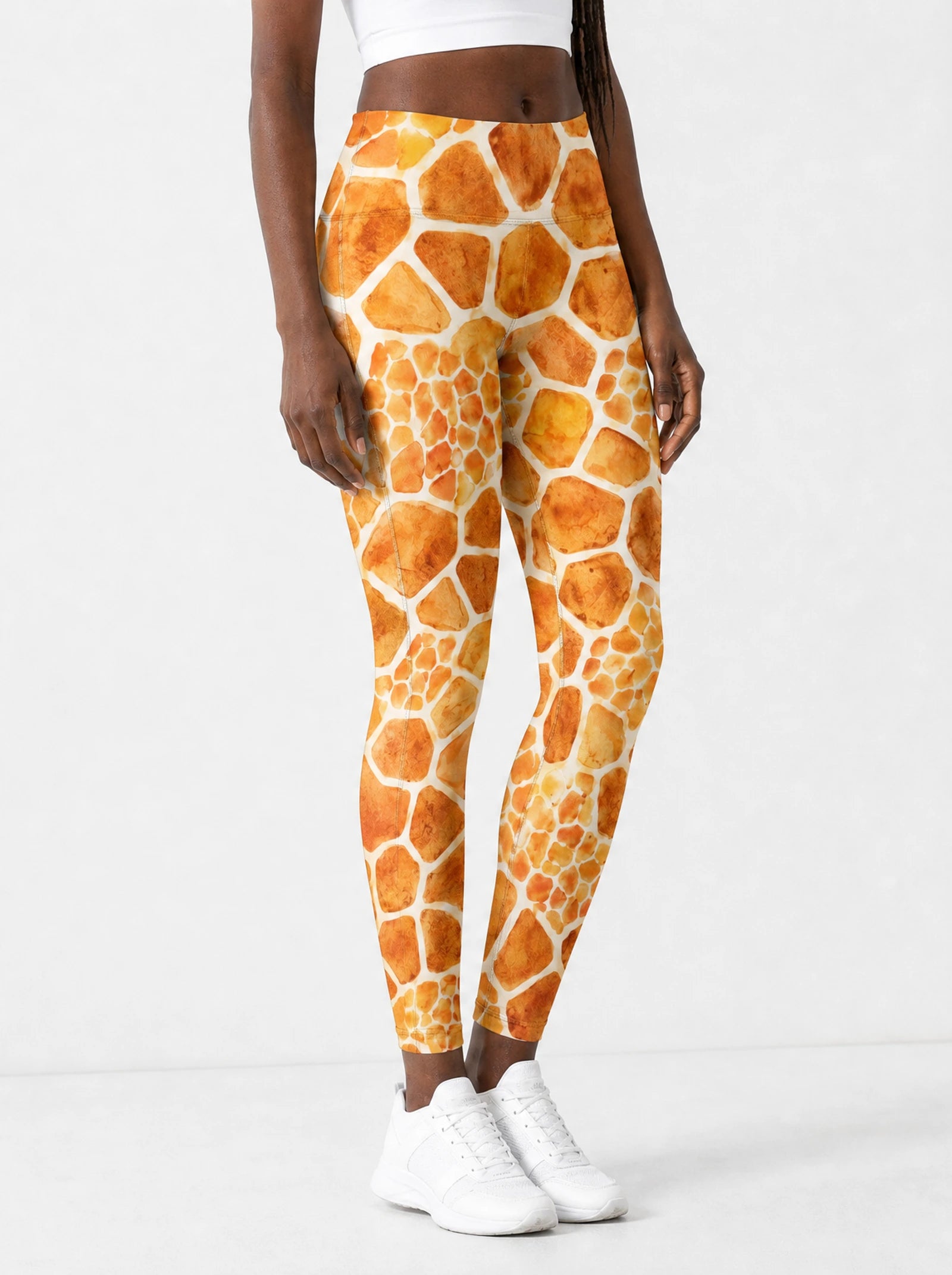 "Twiga" Leggings — side view on model