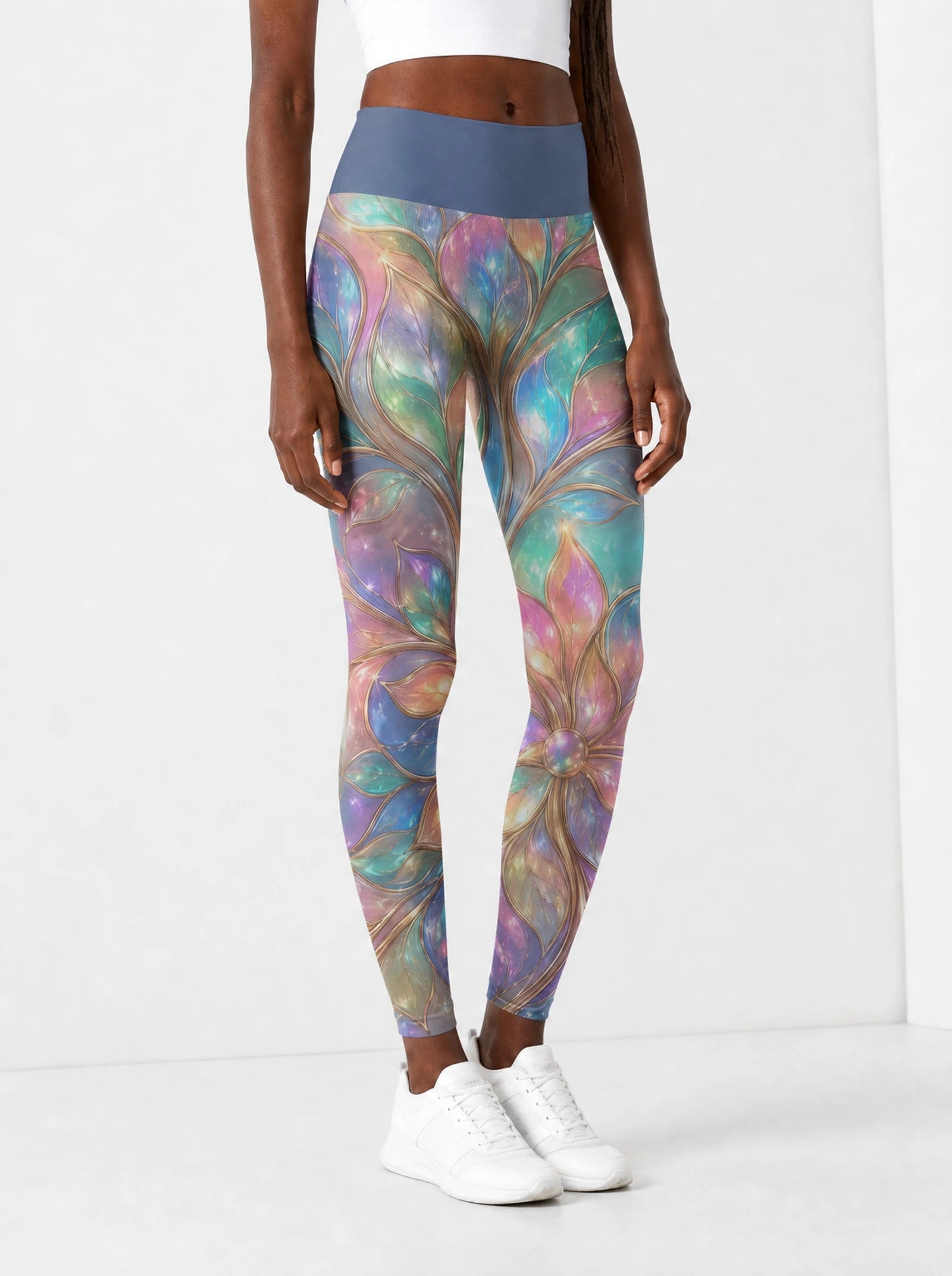 "Almasi" Leggings — side view on model