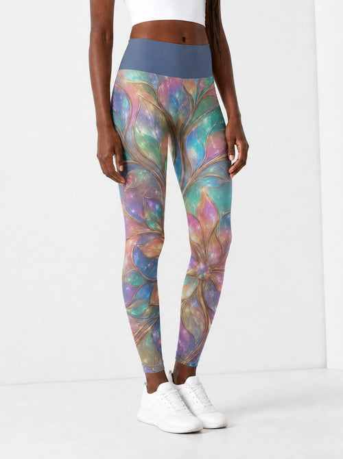"Almasi" Leggings — side view on model
