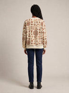 "Hadithi" Sweatshirt — back view on model