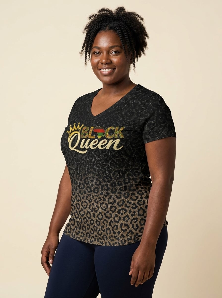Crowned V-Neck T-Shirt