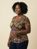 Sheba V-Neck T-Shirt