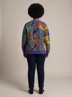 "Majani" Sweatshirt — back view on model