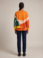 "Machungwa" Sweatshirt — back view on model