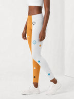 Feeling Blacknificient Leggings — side view on model