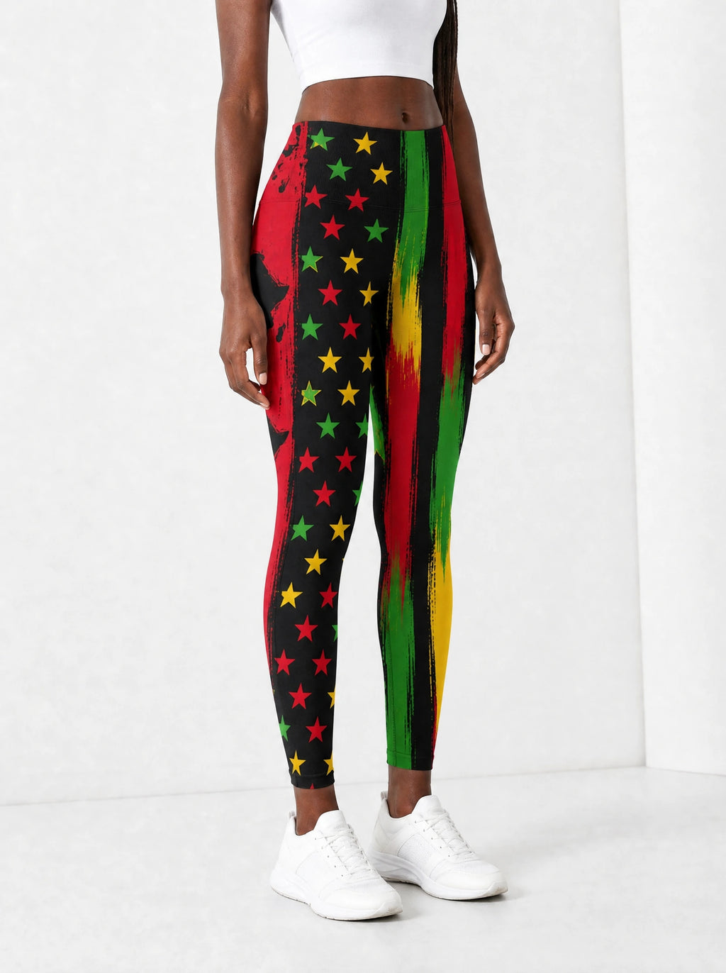 Watu Leggings — side view on model
