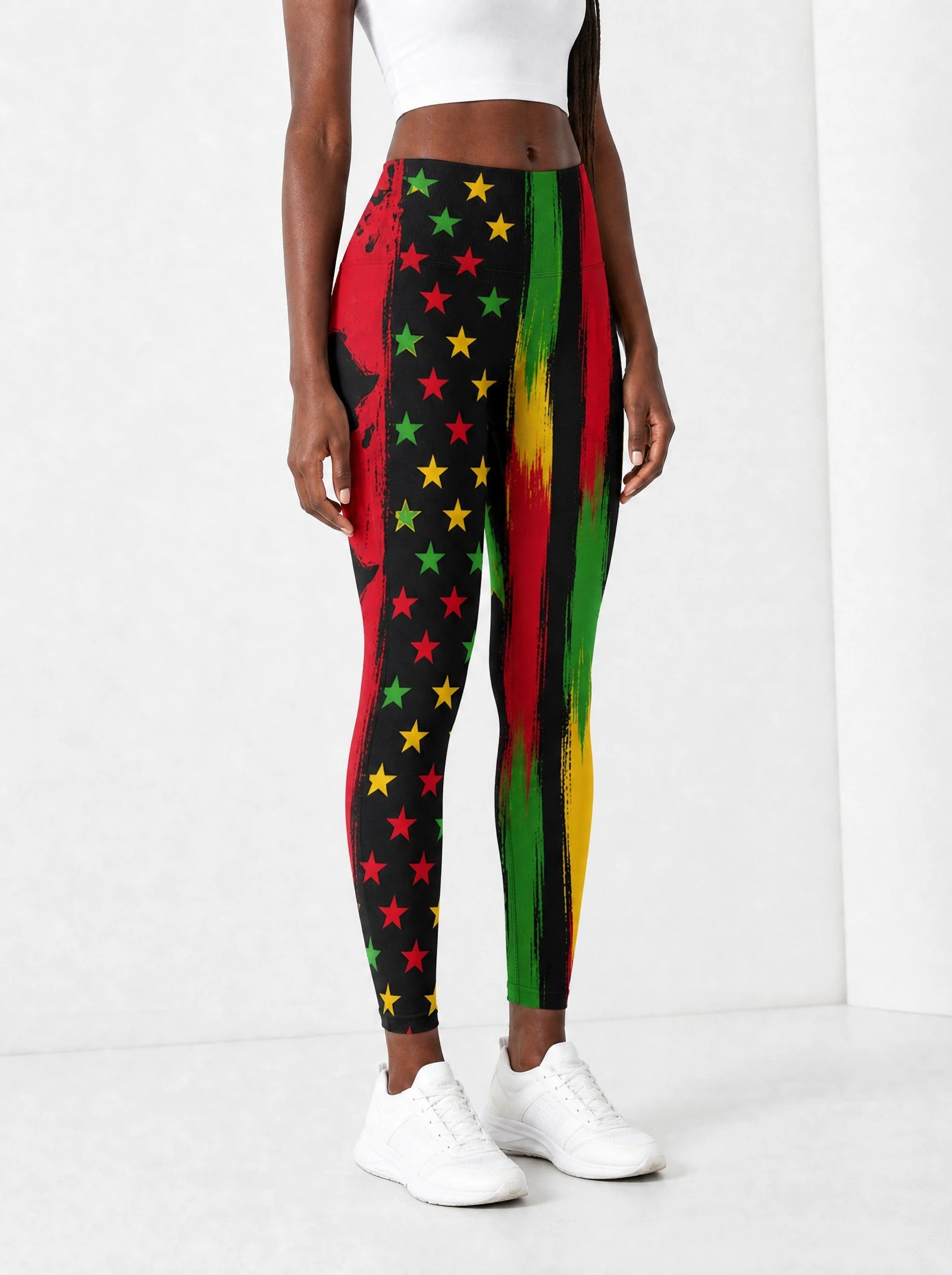Watu Leggings — side view on model