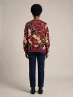 "Zabibu" Sweatshirt — back view on model