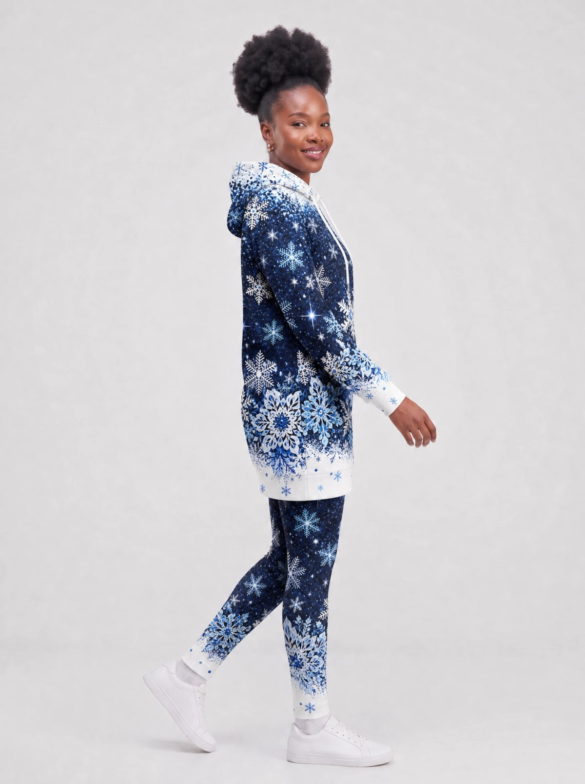 "Barafu" Hoodie Dress