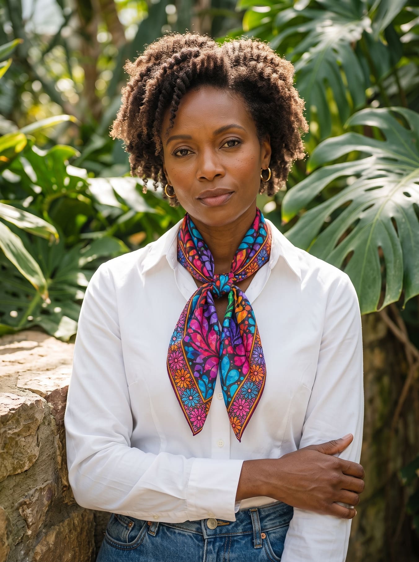 "Rangi" Silk Scarf