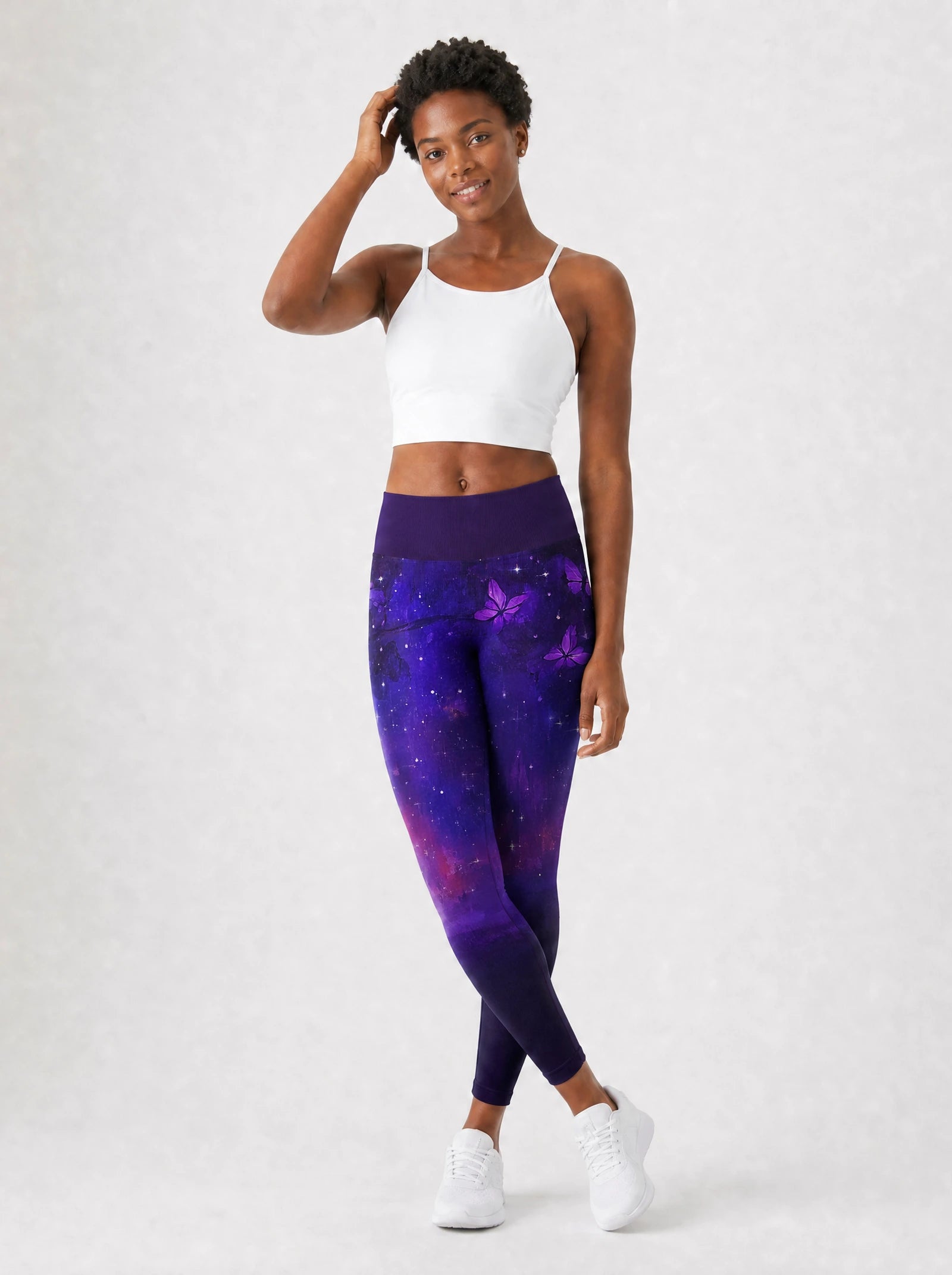 Storm Leggings — full body view on model