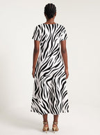 "Milia" Sweetheart Midi Dress